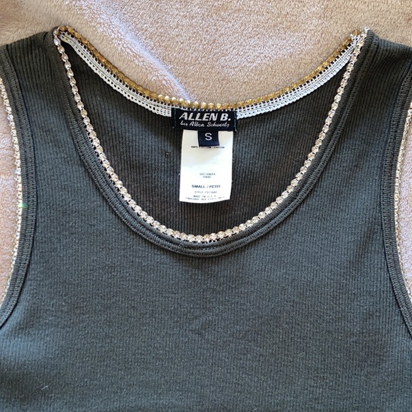 Crystal Embellished Tank Top - Picture 2 of 4